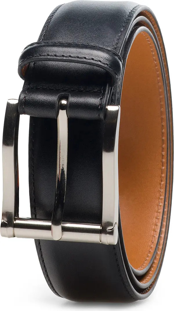 Carbon Leather Belt | Nordstrom