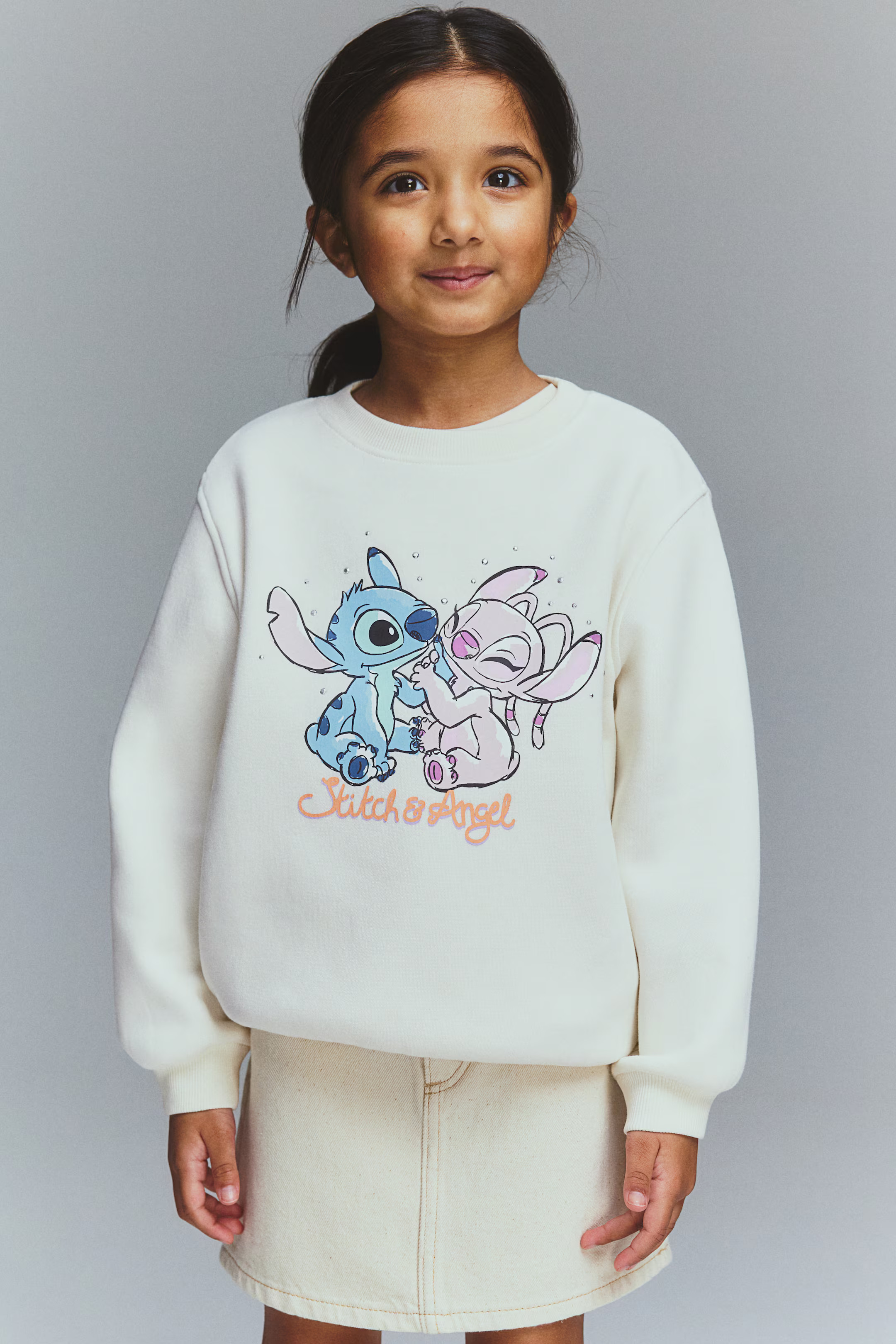 Sweatshirt with Motif | H&M (US + CA)