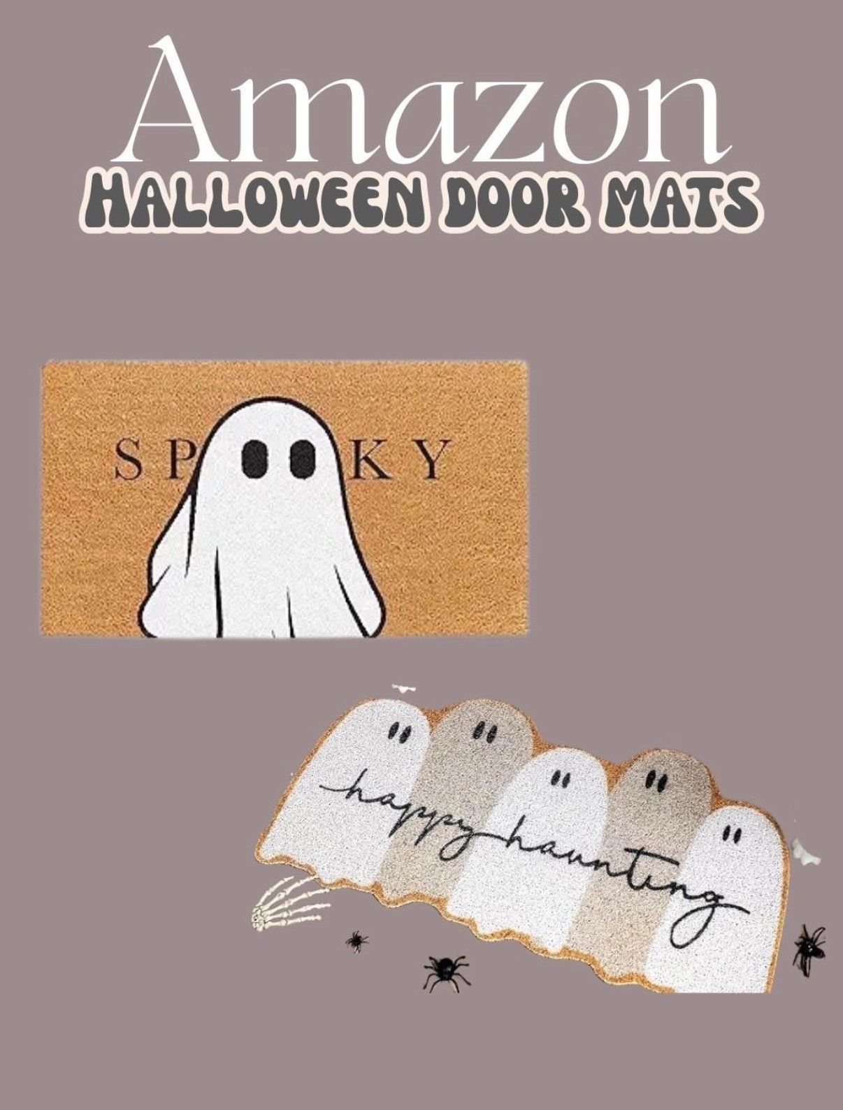 Halloween door mats from Amazon
Halloween home decor, Halloween outdoor decor, doormat, spooky season, amazon home, Amazon halloween, Amazon porch decor, Halloween porch 
#amazon #halloween #halloweendecor #halloweenporch #amazonhome

#LTKFindsUnder50

#LTKHome #LTKSeasonal