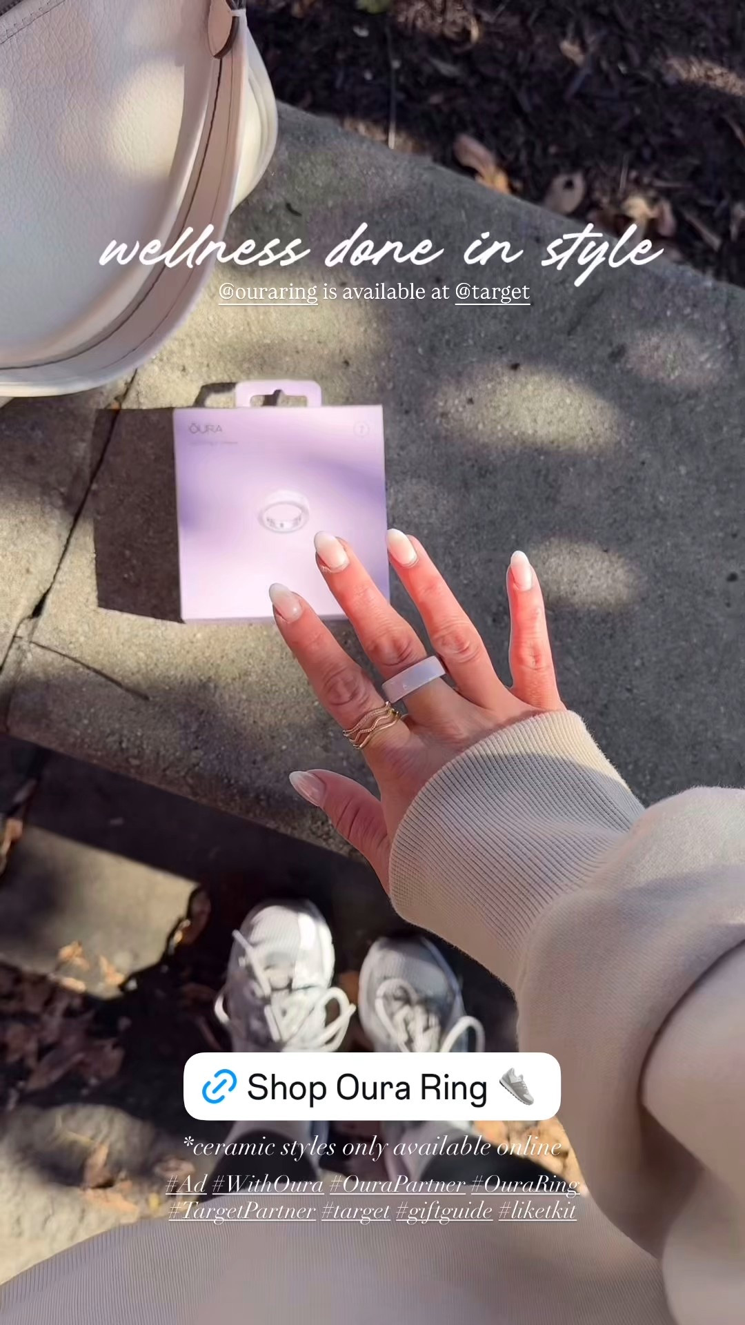 #ad My 2025 favorite product!! Makes the perfect gift for the wellness lover in your life or maybe a little gift to me from me 👀 @ouraring now shoppable at @target! @shop.ltk #WithOura #OuraPartner #OuraRing #TargetPartner #target #giftguide #liketkit 

#LTKHoliday #LTKmorningroutine #LTKGiftGuide