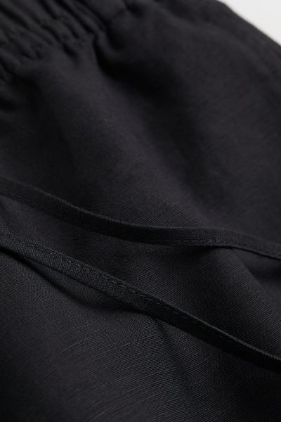 Linen-blend Shorts | H&M (US + CA)