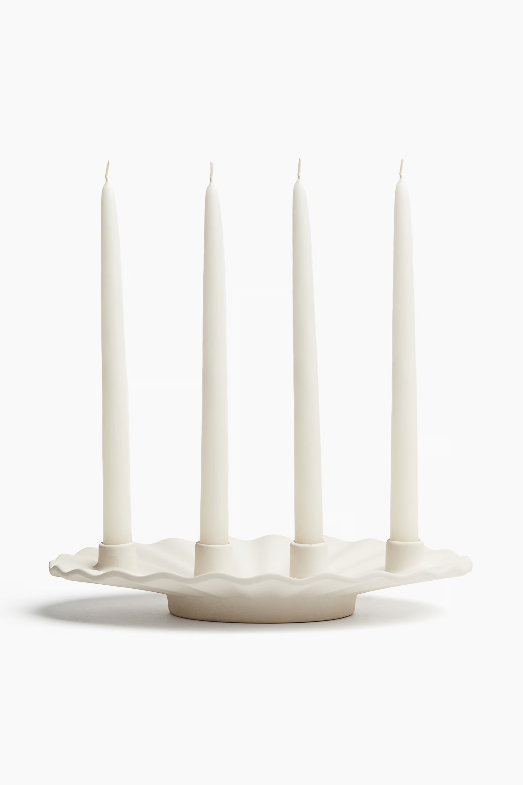 Stoneware Advent Candelabra | H&M (US + CA)