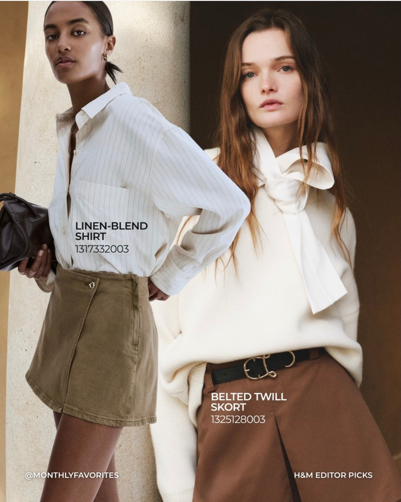 H&M Editor Picks 🤍 Spring Pieces Worth Adding to Cart⁠
⁠
Our fashion editor handpicked the H&M pieces that actually make sense for right now — refined, wearable, and easy to build into a capsule wardrobe.⁠
⁠
Think:⁠
• Clean, straight-leg denim⁠
• Soft, structured blouses⁠
• Tailored shorts⁠
• Lightweight spring layers⁠
• Elevated basics that repeat well⁠
⁠
High street works best when it’s selective. We’re focusing on strong silhouettes, neutral palettes, and pieces that layer seamlessly into what you already own.⁠
⁠
Spring style doesn’t require a full reset — just thoughtful updates.⁠
⁠
If you’re refreshing your wardrobe, start with denim that fits perfectly and blouses that add shape without excess. Add tailored shorts for warmer days, and keep everything grounded in tones that mix effortlessly.⁠
⁠
Save this for your next shopping edit.⁠
Share with a friend building her spring wardrobe.⁠
Follow @monthlyfavorites for more curated fashion finds and elevated everyday dressing.⁠
⁠
Join The Monthly for weekly style edits, exclusive picks, and thoughtful recommendations. 🤍⁠
⁠
#HM #HMStyle #SpringStyle #CapsuleWardrobe #HighStreetFashion #WardrobeRefresh #DenimEdit #ModernWomen #EffortlessStyle #monthlyfavorites

#LTKootd #LTKWorkwear #LTKSaleAlert