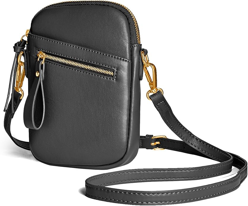 M-Plateau Leather Crossbody Bags for Women, Small Sling Bag for Women, Phone Purse with Adjustabl... | Amazon (US)