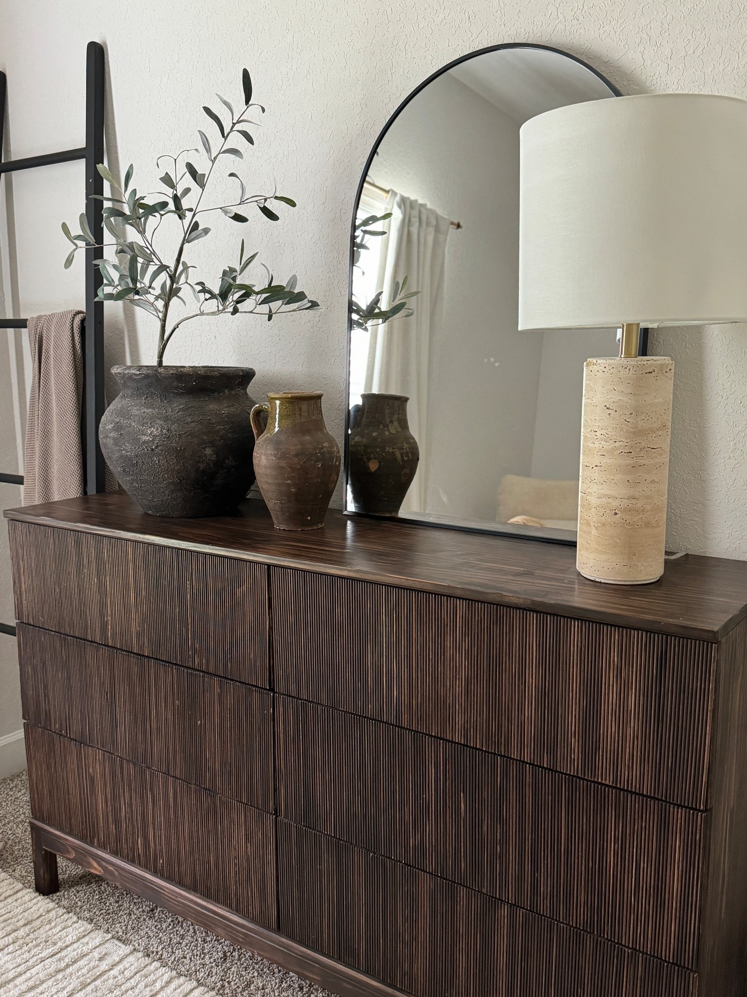 Do you have an IKEA DRESSER you no longer like or want to redo!?

This simple #ikeahack only takes dowel rods, wood glue, a jig saw and stain! Would work painted as well!
Such a great beginner DIY!

#ikeahome #ikeahack #homeinspo #lookforless
#designerdupe #dupealert

#LTKHome #LTKmomlife
