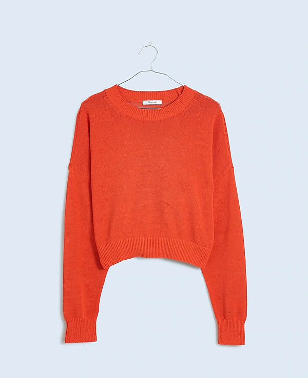 Loose-Knit Crewneck Sweater | Madewell