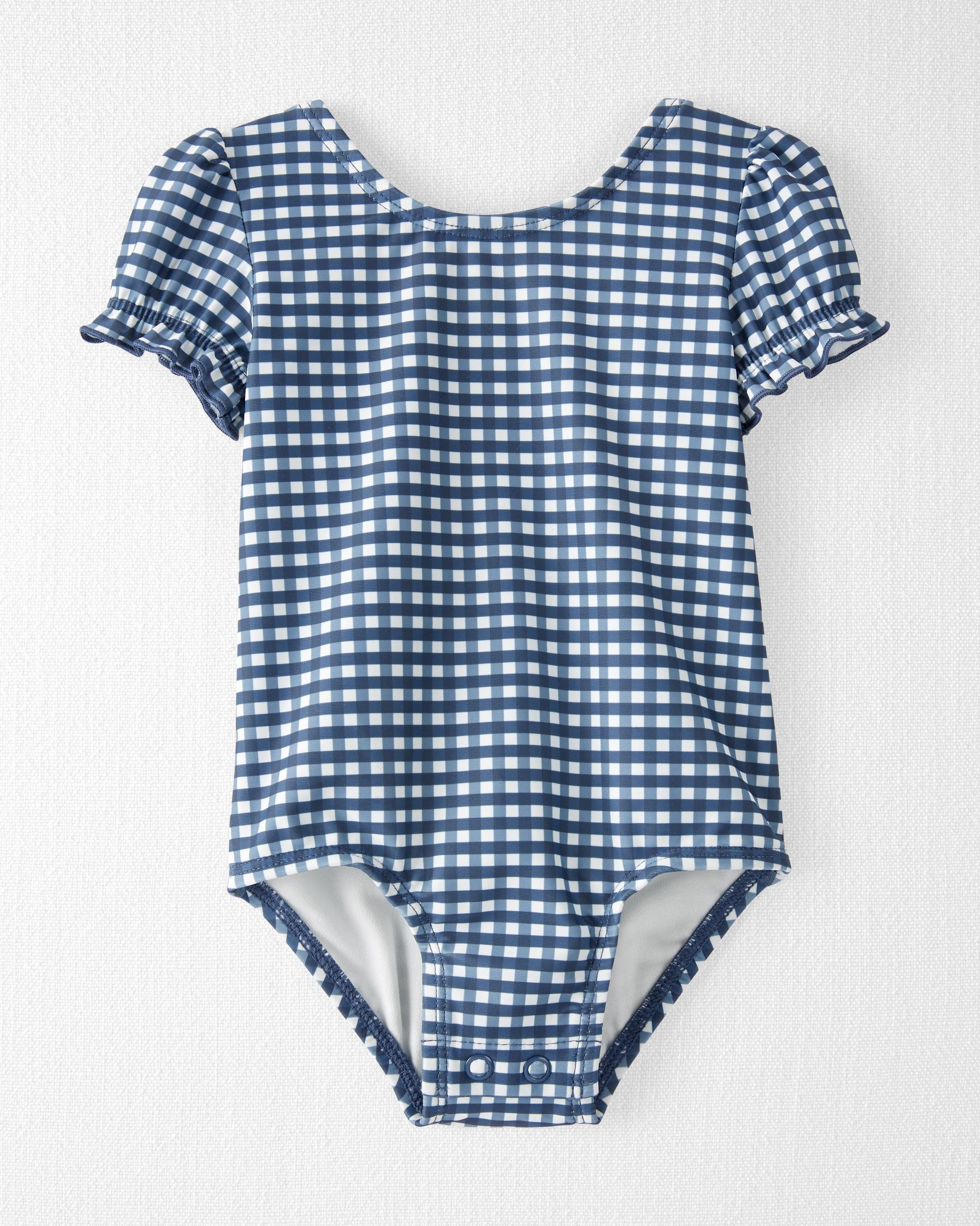 Recycled Gingham Swimsuit | Carter's