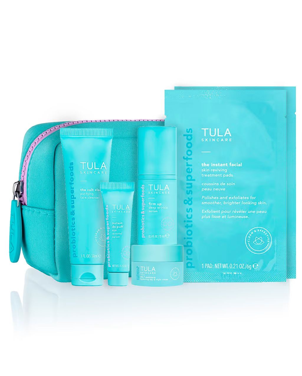 Level 1 Firming & Smoothing Discovery Kit (trial size) | Tula Skincare