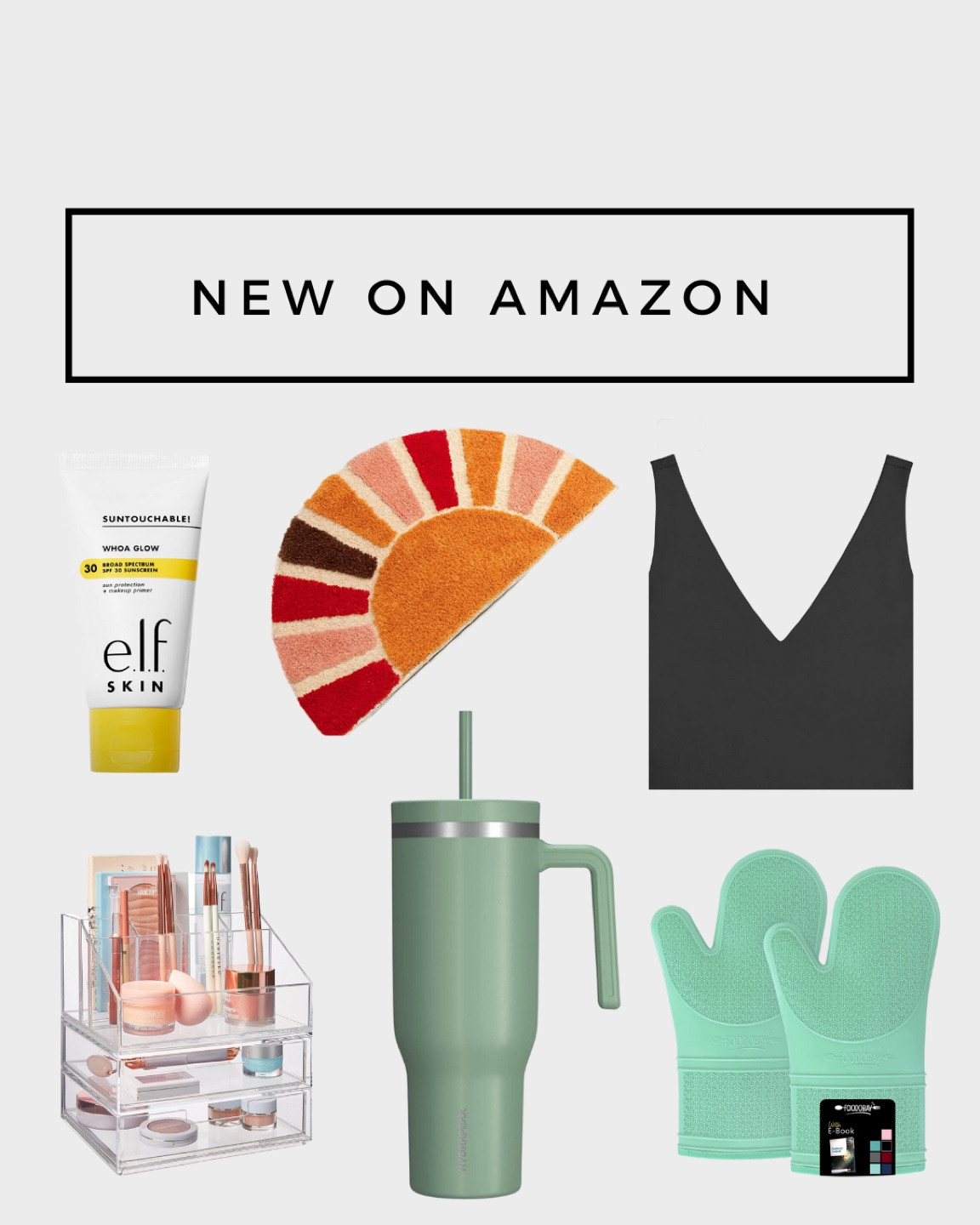 Amazon new arrivals #shopping #amazon #amazonfinds #amazoninfluencer #new #newarrivals #newonamazon #stanley #womensfashion 

#LTKunder50 #LTKbeauty #LTKhome