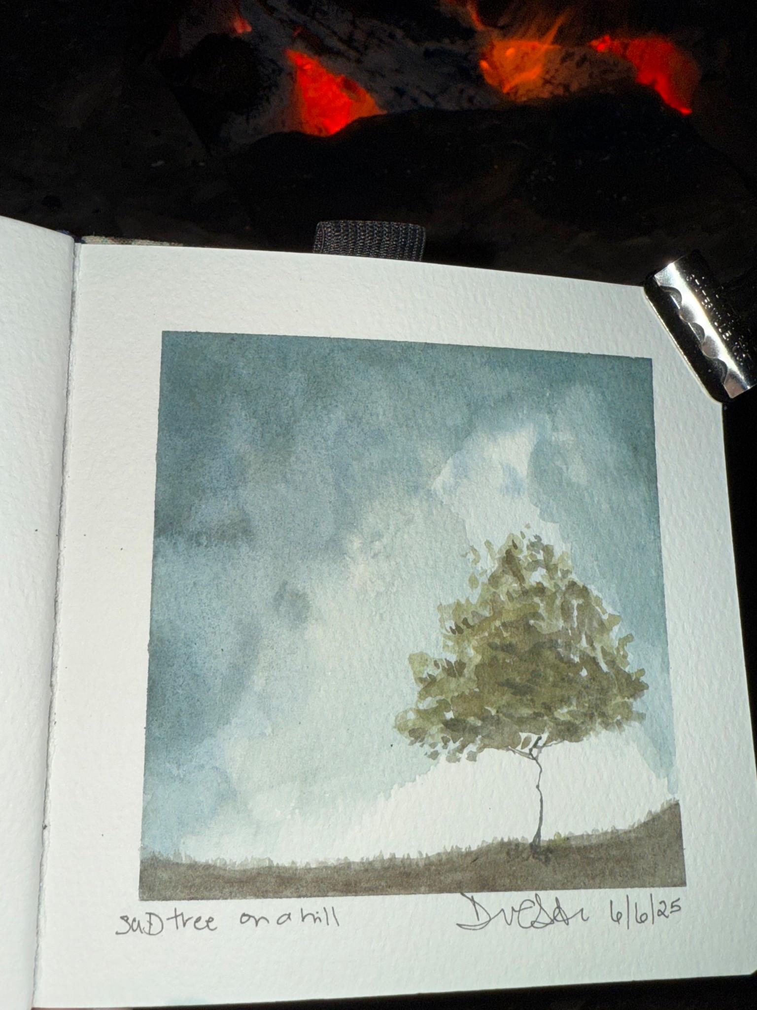 A perfect campfire fidget is watercolor journaling. I did this with only the supplies I’ve tagged that I carry in a small bag with me everywhere i go! You deserve to indulge in your hobbies even at the backyard party or event

#LTKHome #LTKOver40 #LTKSummerEdit