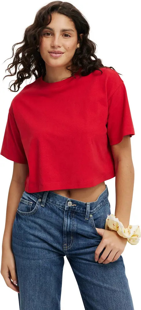 Cropped Boxy Tee | Nordstrom