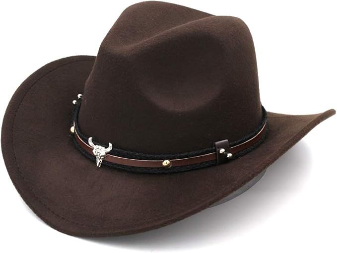 Western Style Boys Girls Cowboy Hat Photography Cowgirl Cap, Decorations for Halloween, Christmas... | Amazon (US)