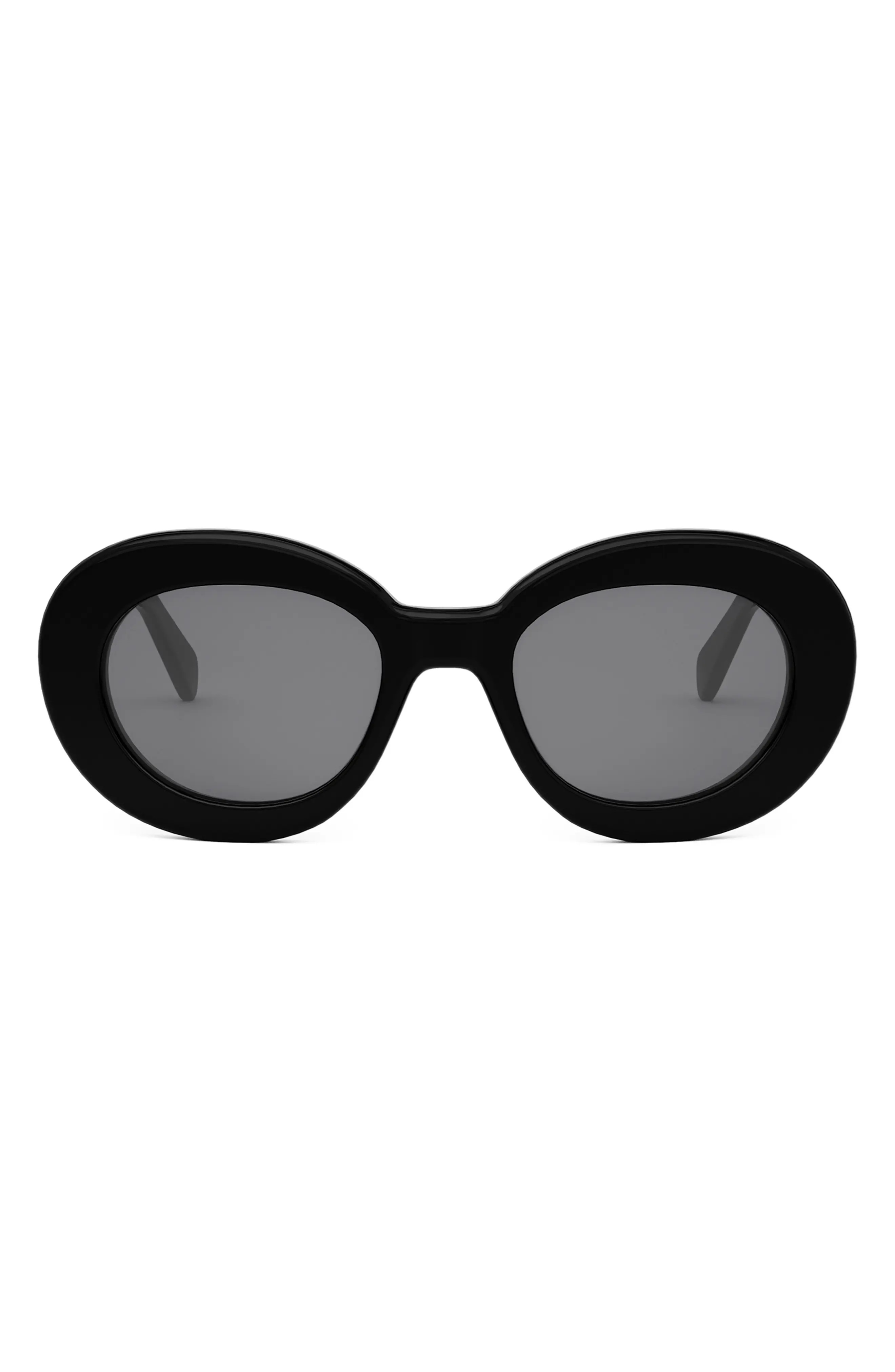 Triomphe 53mm Round Sunglasses (Women) | Nordstrom | Nordstrom