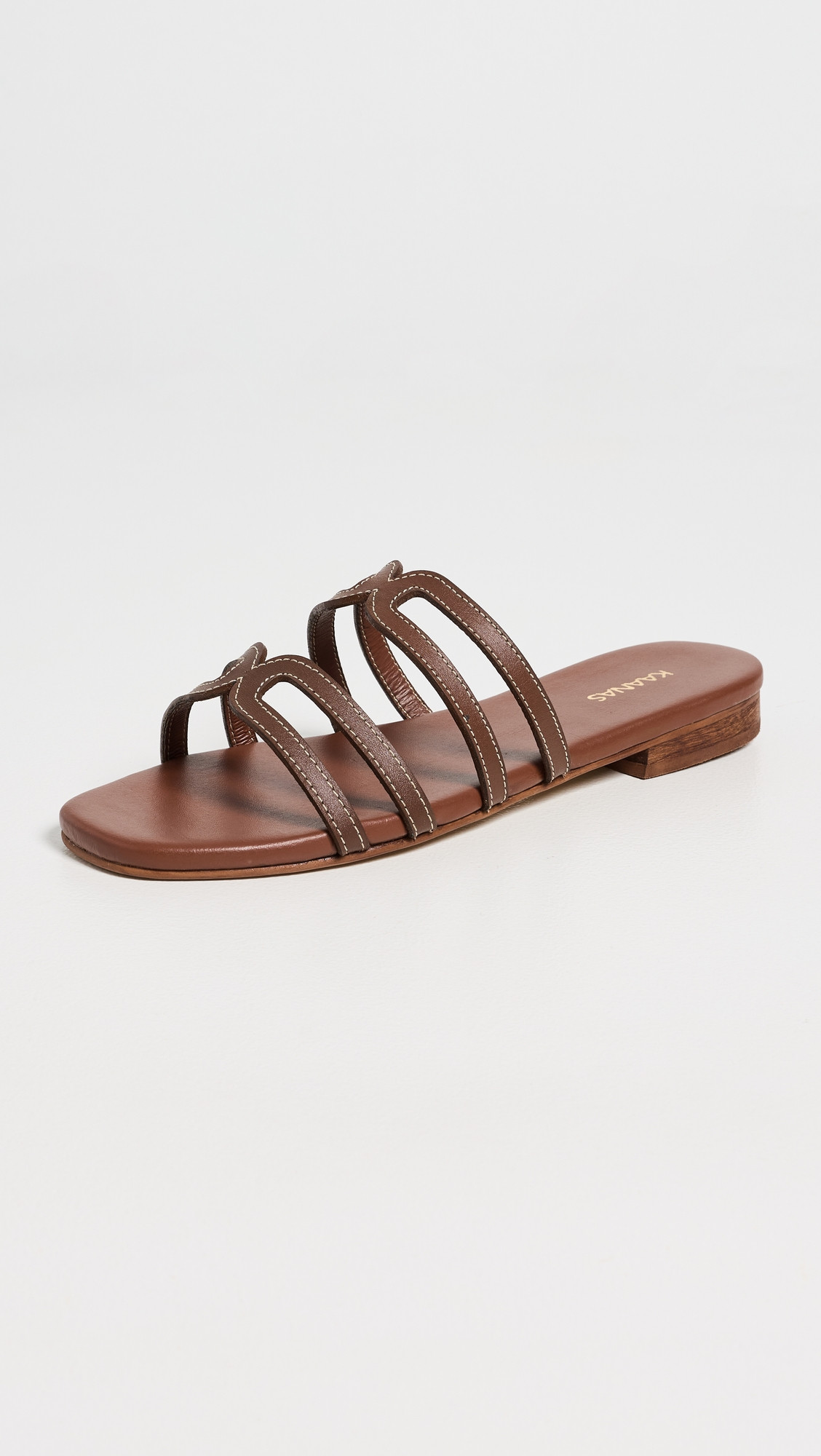 KAANAS Leela Sandals Mahogany 11 | Shopbop