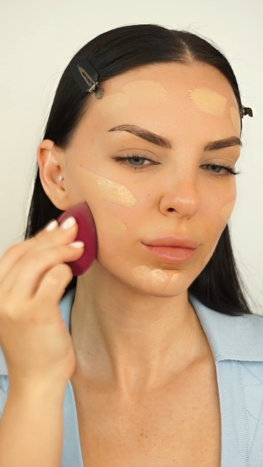 I cannot live without this dual-ended beauty blender by elf! I wish this sold in 100-packs! It’s so versatile to apply concealer, foundation & even powder with the flat side of the blender. Must have & it’s an elf best seller on their reviews! 

#LTKHoliday #LTKbeauty #LTKGiftGuide