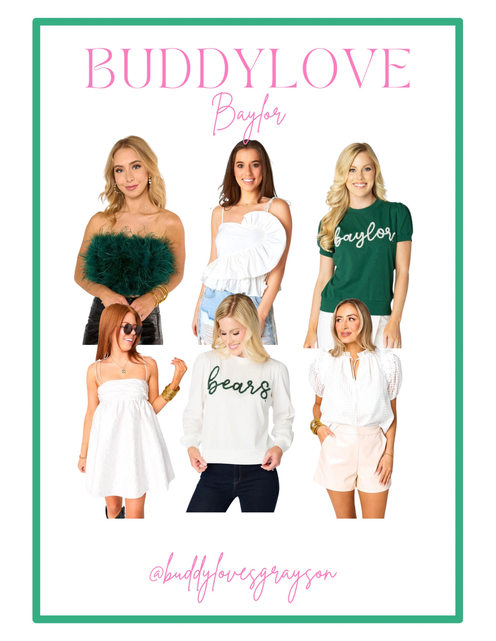 Baylor✨✨✨ Grayson15 for 15% off! 

#LTKFindsUnder100 #LTKStyleTip #LTKBacktoSchool