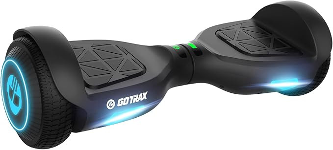 Gotrax Edge Hoverboard with 6.5" LED Wheels & Headlight, Max 6.4km Range & 10km/h Power by Dual 2... | Amazon (CA)
