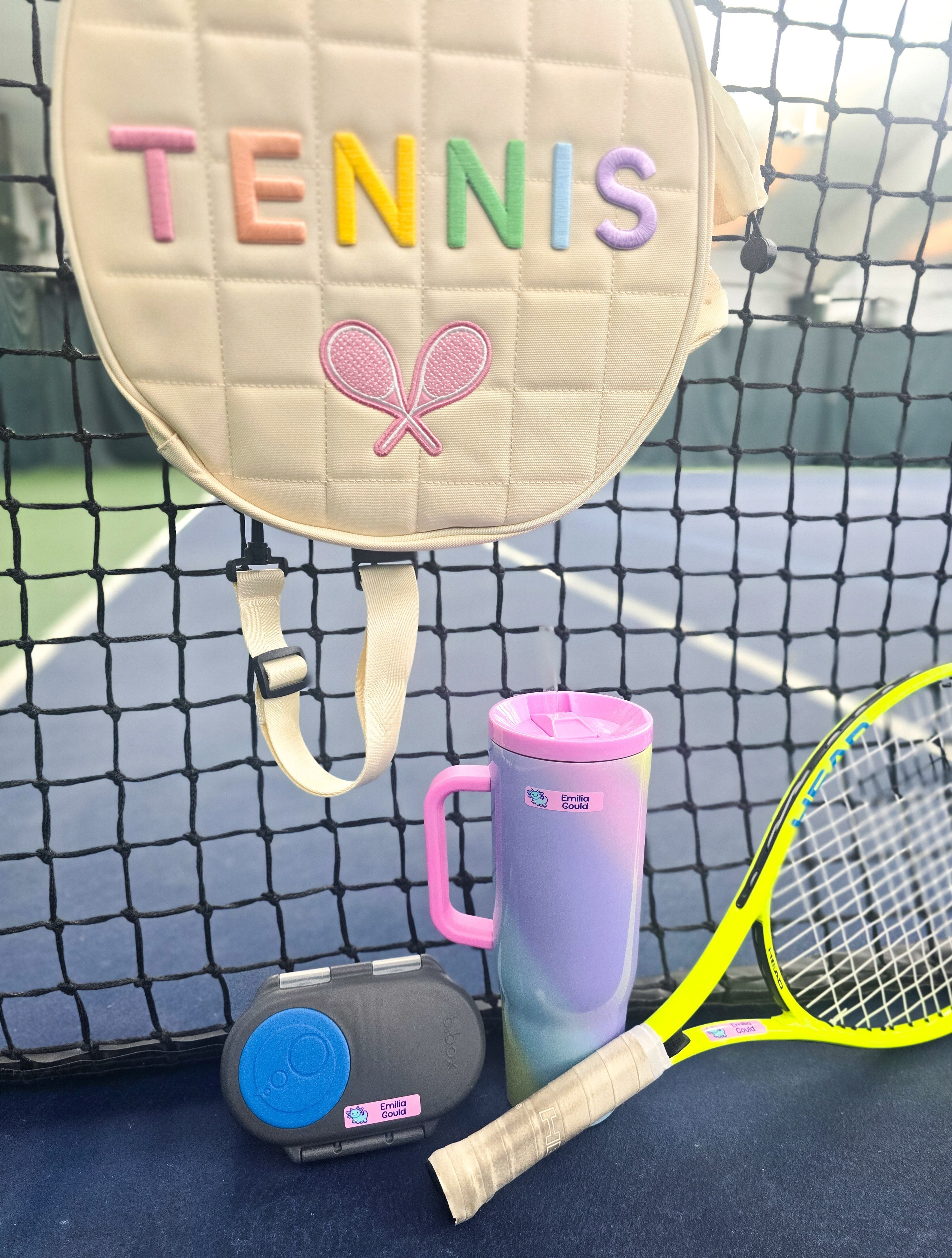 Heading into camp season like 👇🎒 Name Bubbles Labels are the easiest way to keep kids’ stuff labeled and safe — waterproof, dishwasher-safe, and super cute!✨ From water bottles to bedding, shoes, and backpacks — these labels stick and stay!Perfect for school, camp, daycare… even sports gear!Save time, save stress — your future self will thank you. 😄

#LTKmomlife #LTKKids