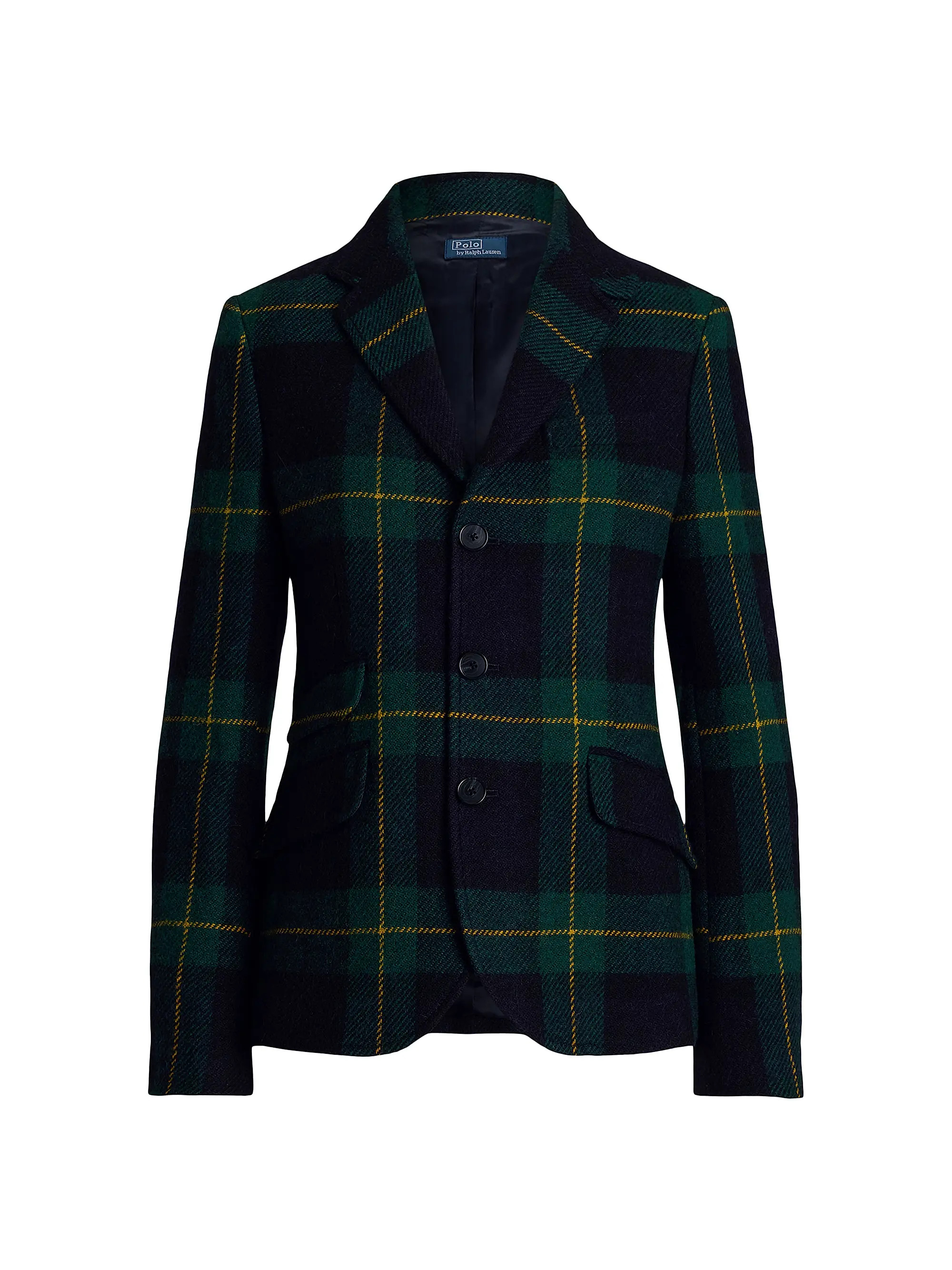 Plaid Wool-Blend Single-Breasted Blazer | Saks Fifth Avenue