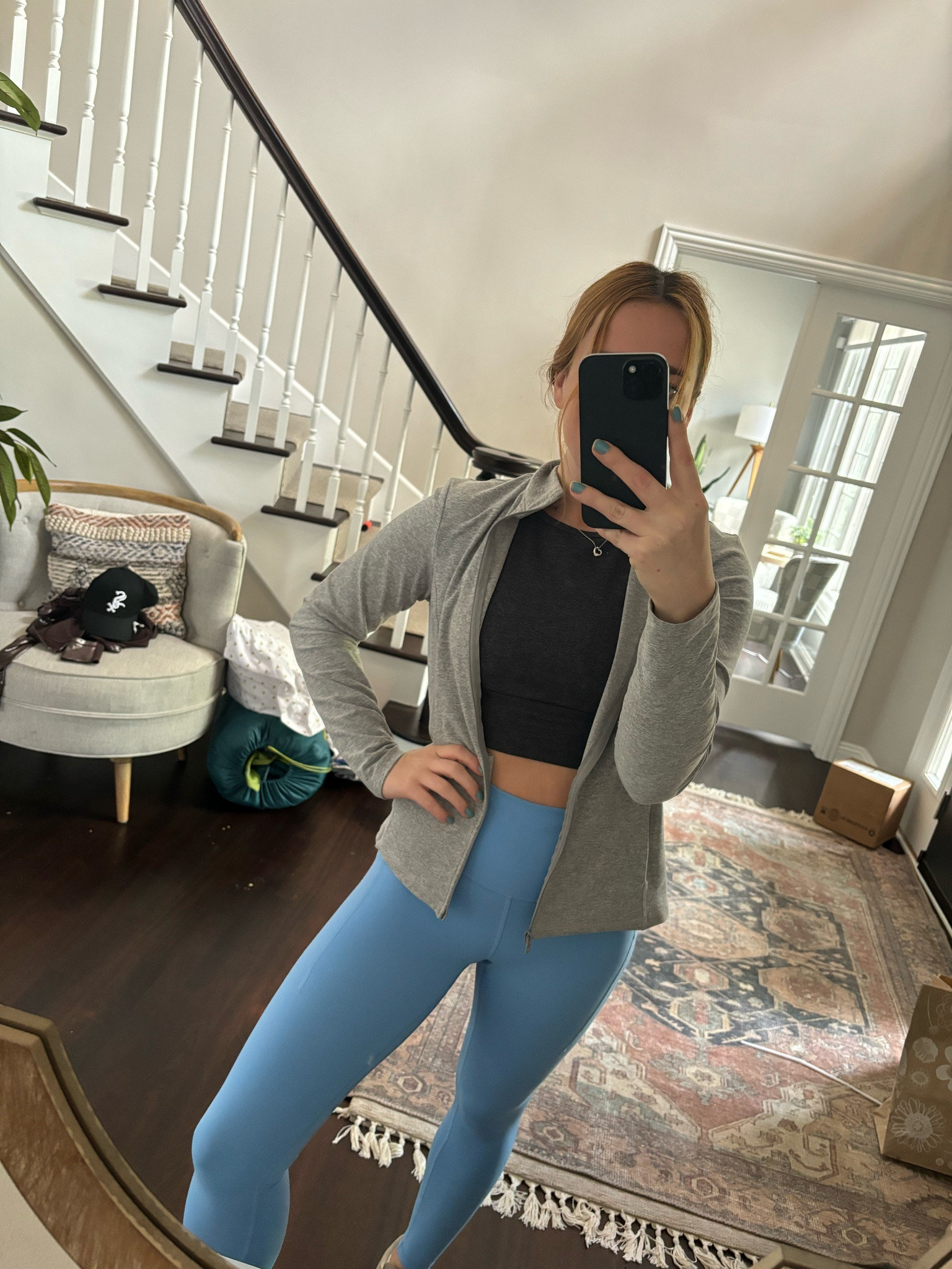 Sunday reset! Wearing my favorite athletic wear from beyond yoga and Lululemon! Top and jacket from beyond yoga leggings Lululemon! 

#LTKFitness #LTKSummerSales #LTKActive