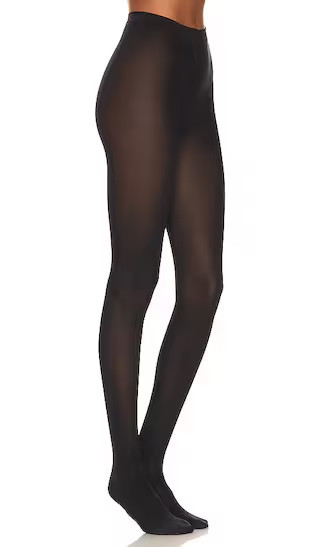 Wolford Velvet De Luxe 50 Tights in Black. - size L | Revolve Clothing (Global)