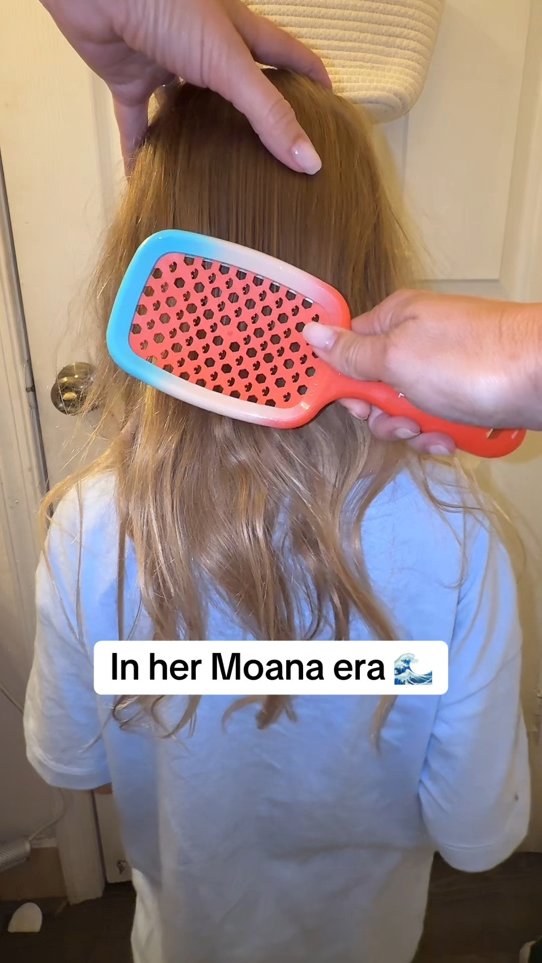 For the little one in her Moana era.

The Disney Princess UNbrush makes detangling easier for kids by gently releasing knots and helping reduce breakage. Perfect for curly hair, everyday brushing, and making hair care feel a little more magical.

#Moana #Disney #Princess #Hair #Brush 

 #LTKgrwm #LTKmomlife #LTKKids