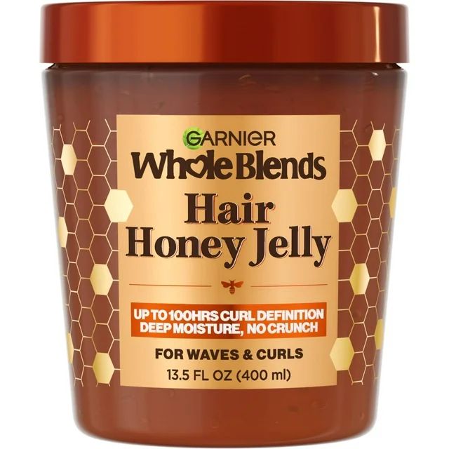 Garnier Whole Blends Deep Moisture Hair Styling Gel with Honey Jelly, 13.5 fl oz | Walmart (US)