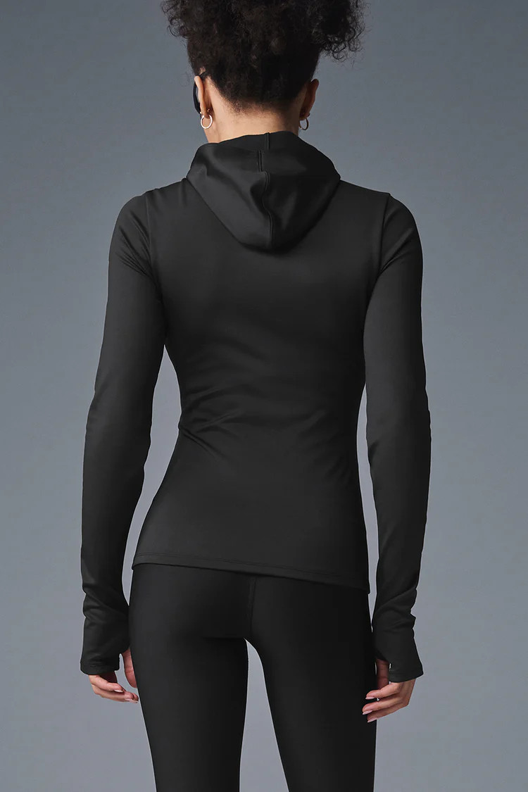 Airlift Winter Warm Hooded Runner | Alo Yoga (US)