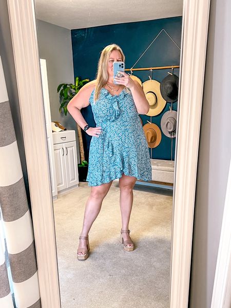 The perfect spring dress for any event you have - wedding guest, baby shower, date night, or girls night out! 

Plus size spring dress
Spring dress
Size 18
Size 20 
Plus size dress
Plus size outfit 
Floral dress
Wrap dress
Plus size wrap dress


#LTKover40 #LTKplussize #LTKfindsunder50