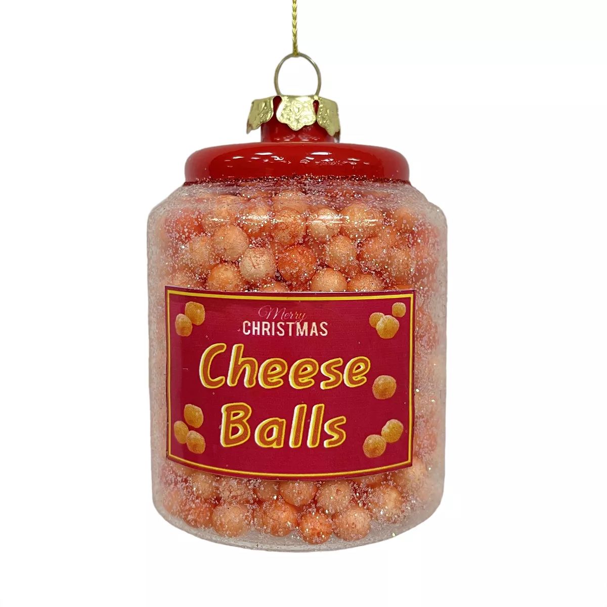 St. Nicholas Square® Glass Cheese Balls Jar Christmas Tree Ornament | Kohl's