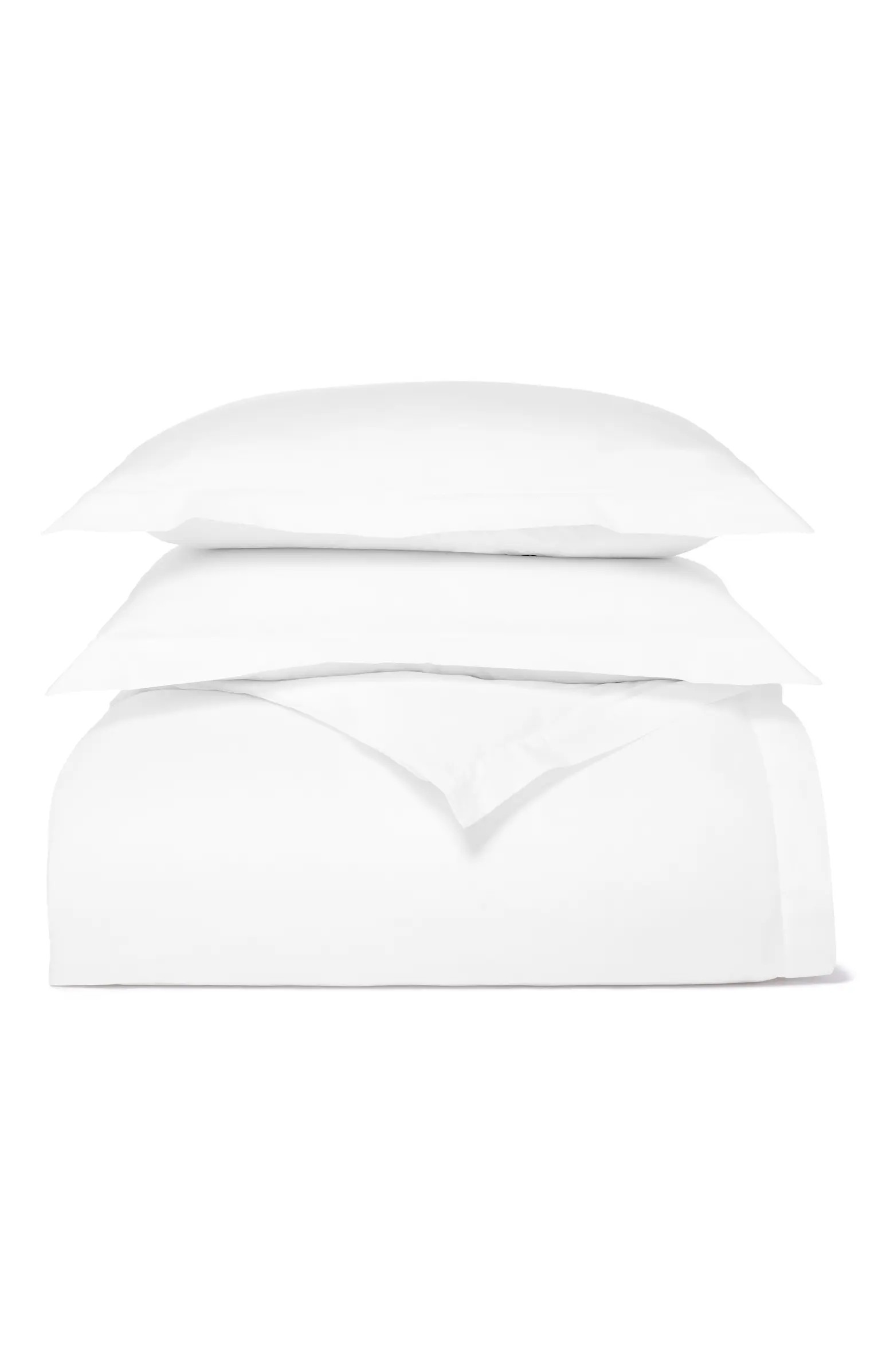Percale Hemmed Duvet Cover & Shams Set | Nordstrom