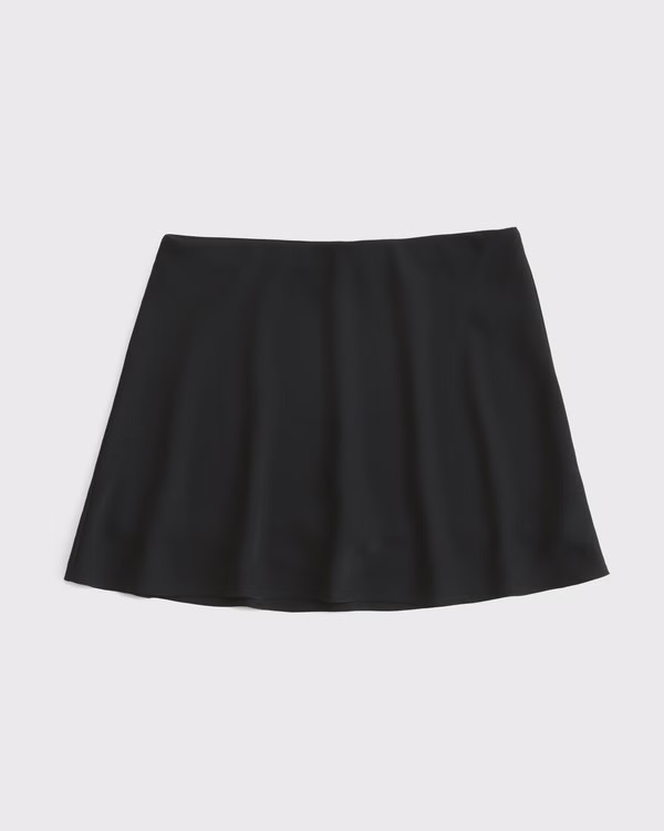 Women's High Rise Flirty Mini Skort | Women's Bottoms | Abercrombie.com | Abercrombie & Fitch (US)