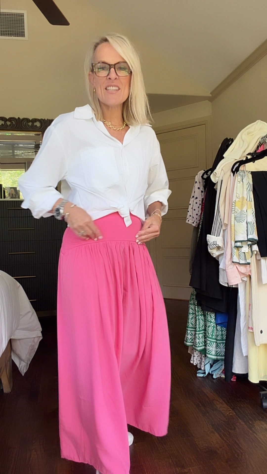 Code CINDY20 for 20% off at @Anthropologie only for 2 more days. Things sell out 

This skirt is so cute. Love the pop of color, fit is true to size and I love the drop waist
Works with tank tops, sweaters, button ups, cardigans 

￼￼

#LTKSaleAlert #LTKOver40 #LTKTravel