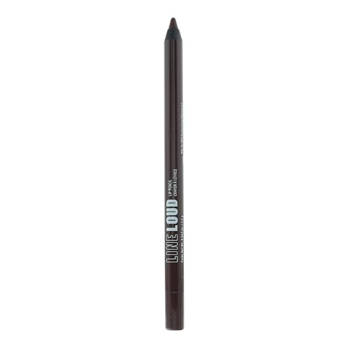 NYX PROFESSIONAL MAKEUP Line Loud Lip Liner, Longwear and Pigmented Lip Pencil with Jojoba Oil & Vitamin E - Rebel Kind (Chocolate Brown) | Amazon (US)