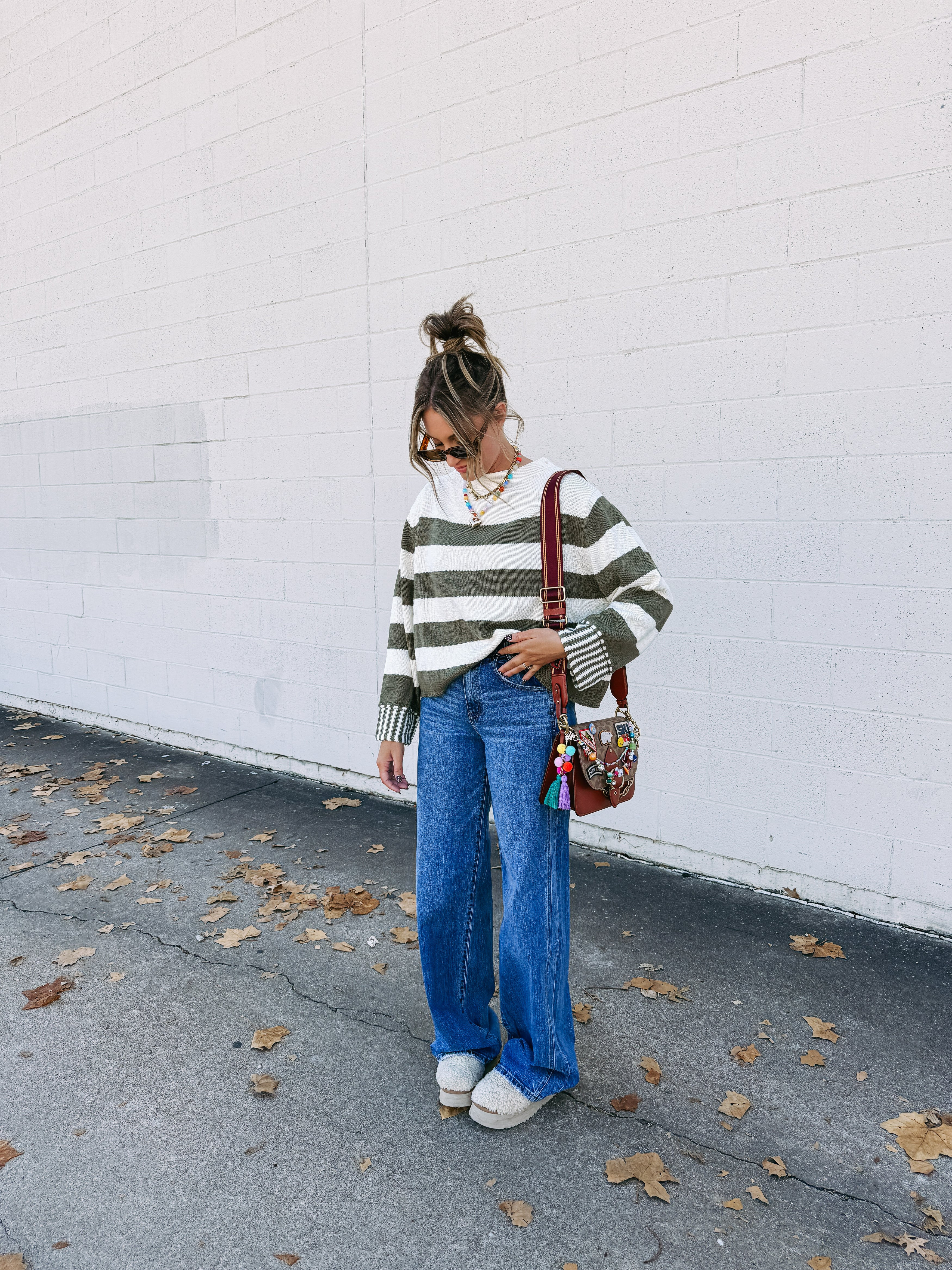 vervet | bria cuffed baggy jeans | Etta+East