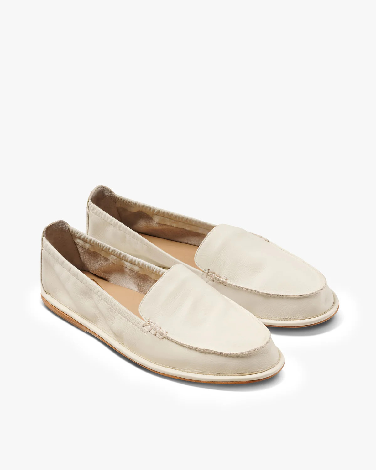 Griffin Leather Loafer - Vanilla | beek | beek