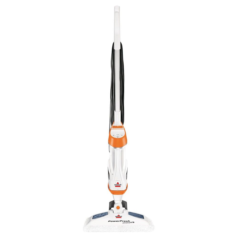 BISSELL PowerFresh Lift Off Pet Steam Mop - Brite White/Samba Orange 1544A | Target