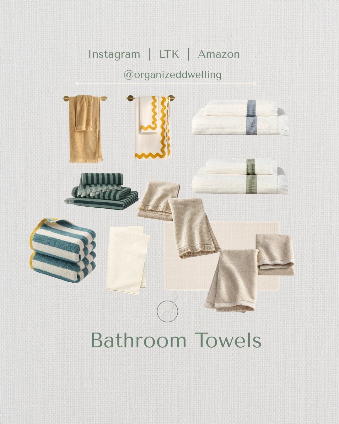Bathroom towels

#bath #towel #target #anthro #organizeddwelling 

#LTKHome #LTKmomlife #LTKgrwm