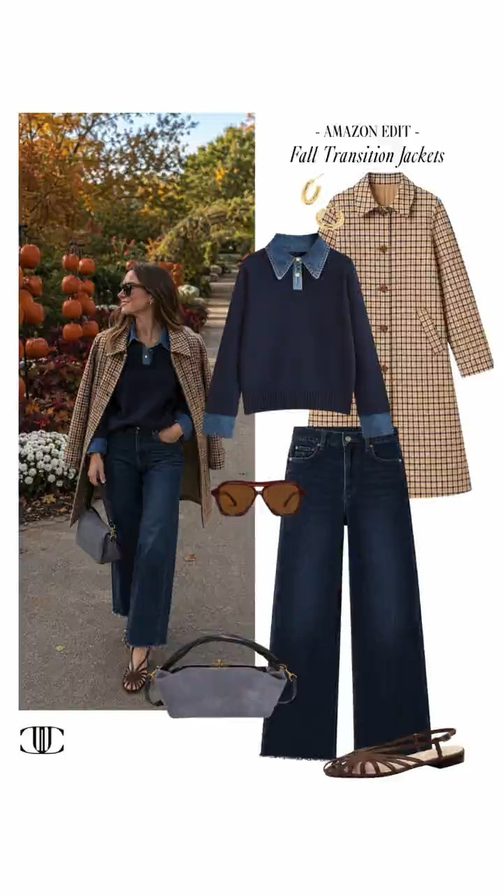 🍂 A great jacket can do all the work.

In The Amazon Fall Edit, I’m sharing seven transitional jackets styled into complete head-to-toe looks for everything from drinks on the patio and an outdoor concert to a cozy weekend in the mountains.

Think lightweight layers, polished basics, rich fall textures, and easy accessories that make each outfit feel instantly more pulled together. Tap to shop all seven looks and find the jackets you’ll be reaching for on repeat this season. 🤎✨

#LTKStyle #AmazonFashion #FallJackets #FallTransition #AmazonFinds #FallOutfits #LayeringSeason #EverydayStyle #OutfitInspiration #LTKFinds

#LTKootd #LTKSeasonal #LTKOver40