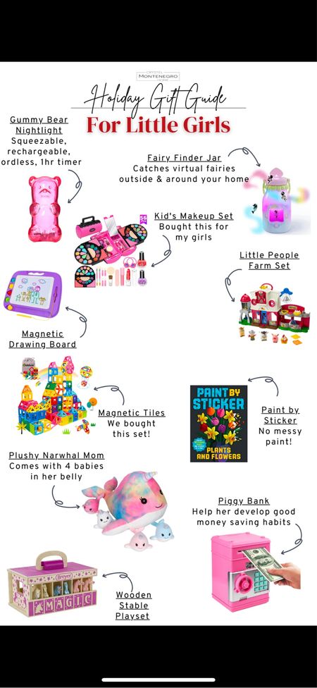 2022 holiday gift guide ideas for little girls, daughters, nieces, and toddlers. All from Amazon.

#LTKHoliday #LTKSeasonal #LTKGiftGuide