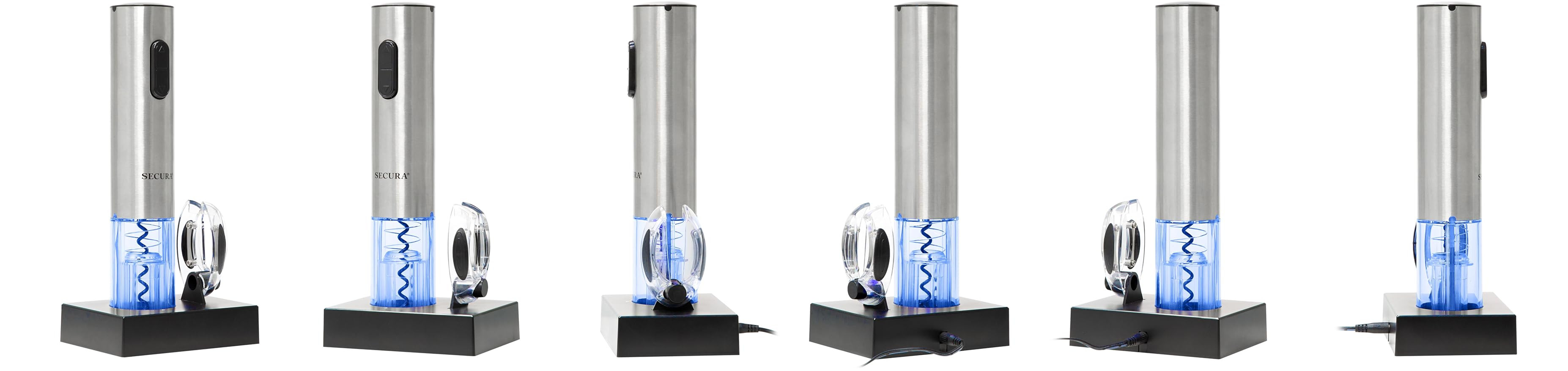 Secura Electric Wine Opener, Automatic Electric Wine Bottle Corkscrew Opener with Foil Cutter, Re... | Amazon (US)