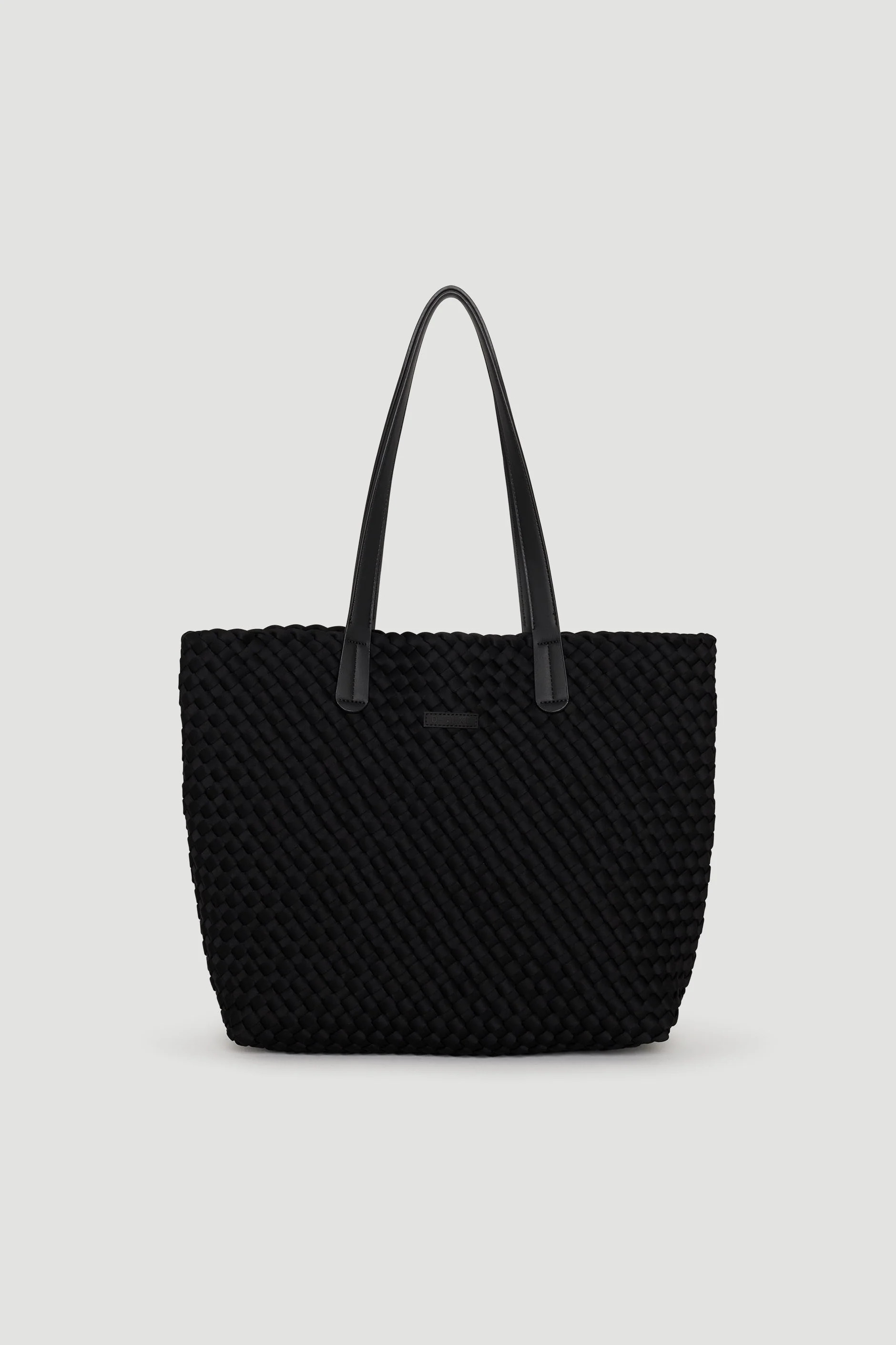 D-luxe Weave Tote - Black | DECJUBA