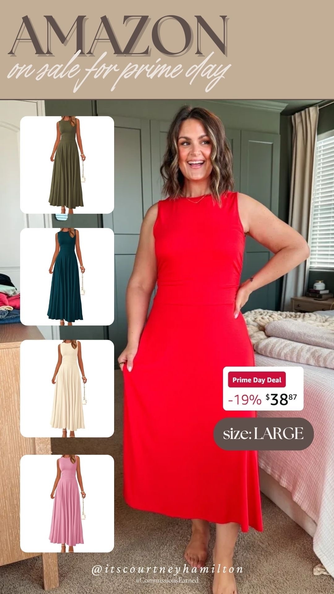 This dress is on sale for Amazon prime day!! I am wearing a large!

Sale alert, watchnow, finds under 50, summer fashion, Courtney Hamilton

#LTKSeasonal #LTKSaleAlert #LTKootd