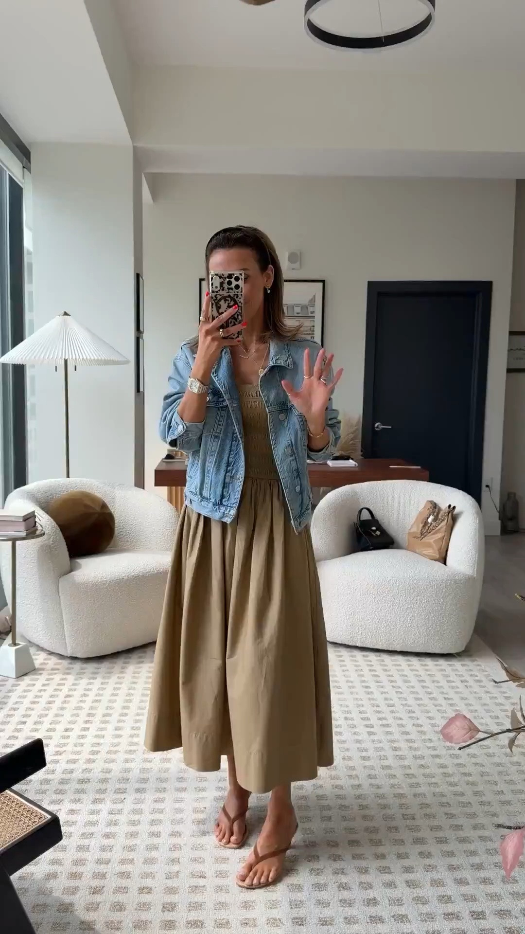 Super cute farmer’s market look with the same dress! It is super easy to dress up with a blazer or dress down with denim for a spring afternoon like I did!☀️

#LTKgrwm #LTKOver40 #LTKootd