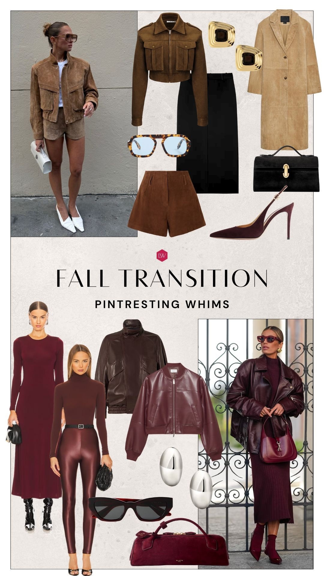 So ready to transition into fall and outfit inspo I’m loving from @pinterest! Two trends I’m loving: all things suede and burgundy! 

#LTKOver40 #LTKStyleTip #LTKSeasonal