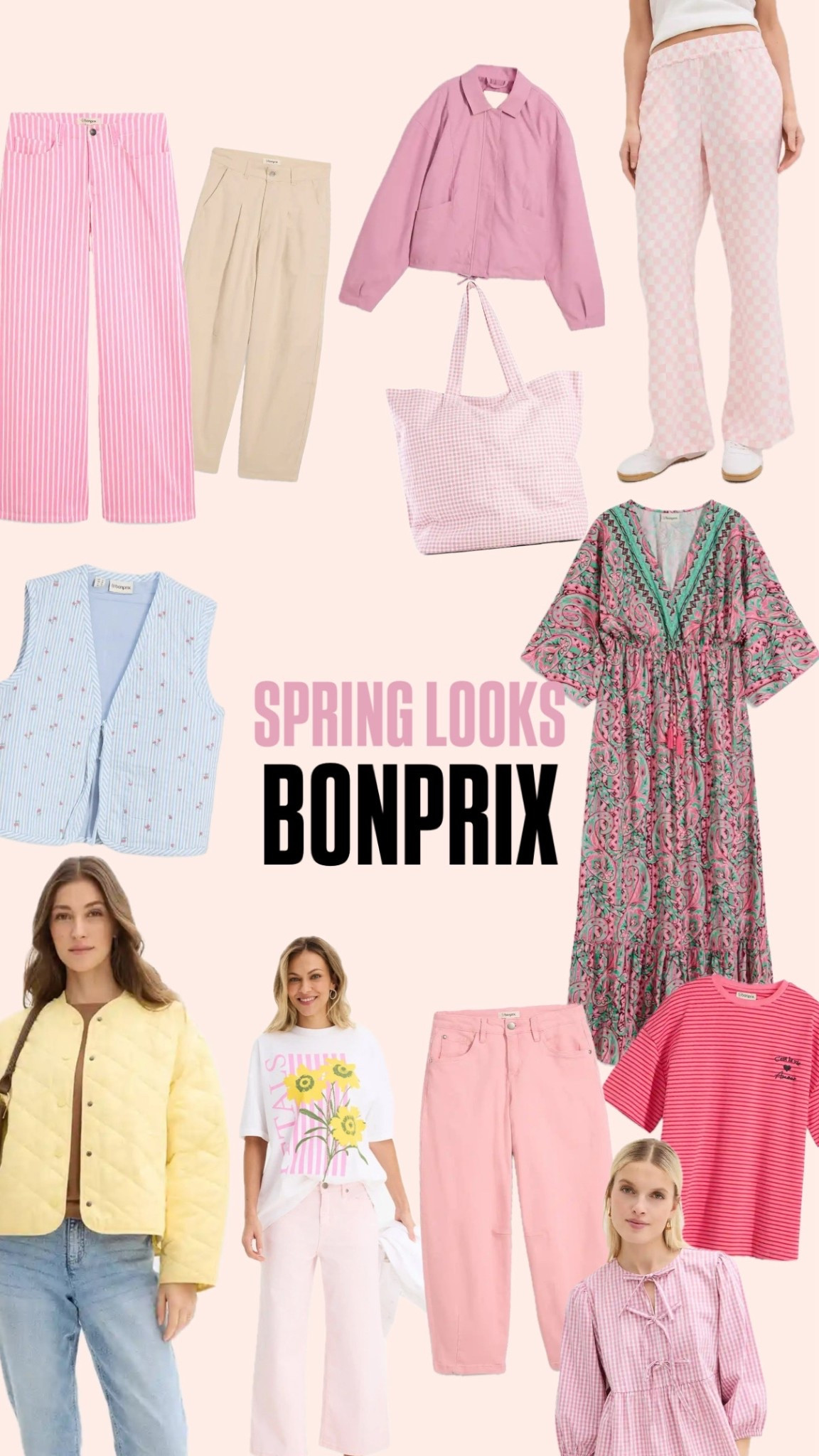Habe bei @Bonprix bestellt 🤩✨ 
#streifen #streifenshirt #Bonprix #Kleid #Taschen #SteppJacke #ballonHose #Jeans #Sommerhosen #Leinen #Bunt #Frühlingsoutfits #barreljeans #barrel #weste
￼