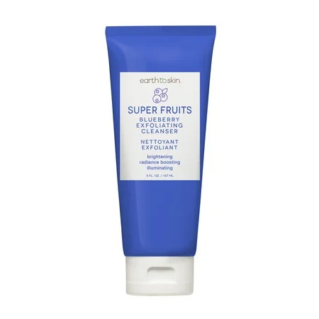 Earth To Skin Super Fruits Blueberry Exfoliating Cleanser 5 oz | Walmart (US)