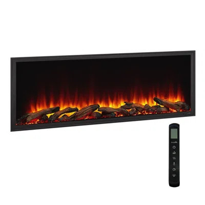 SimpliFire Scion 43 Linear Electric Fireplace SF-SCN43 | Wayfair North America
