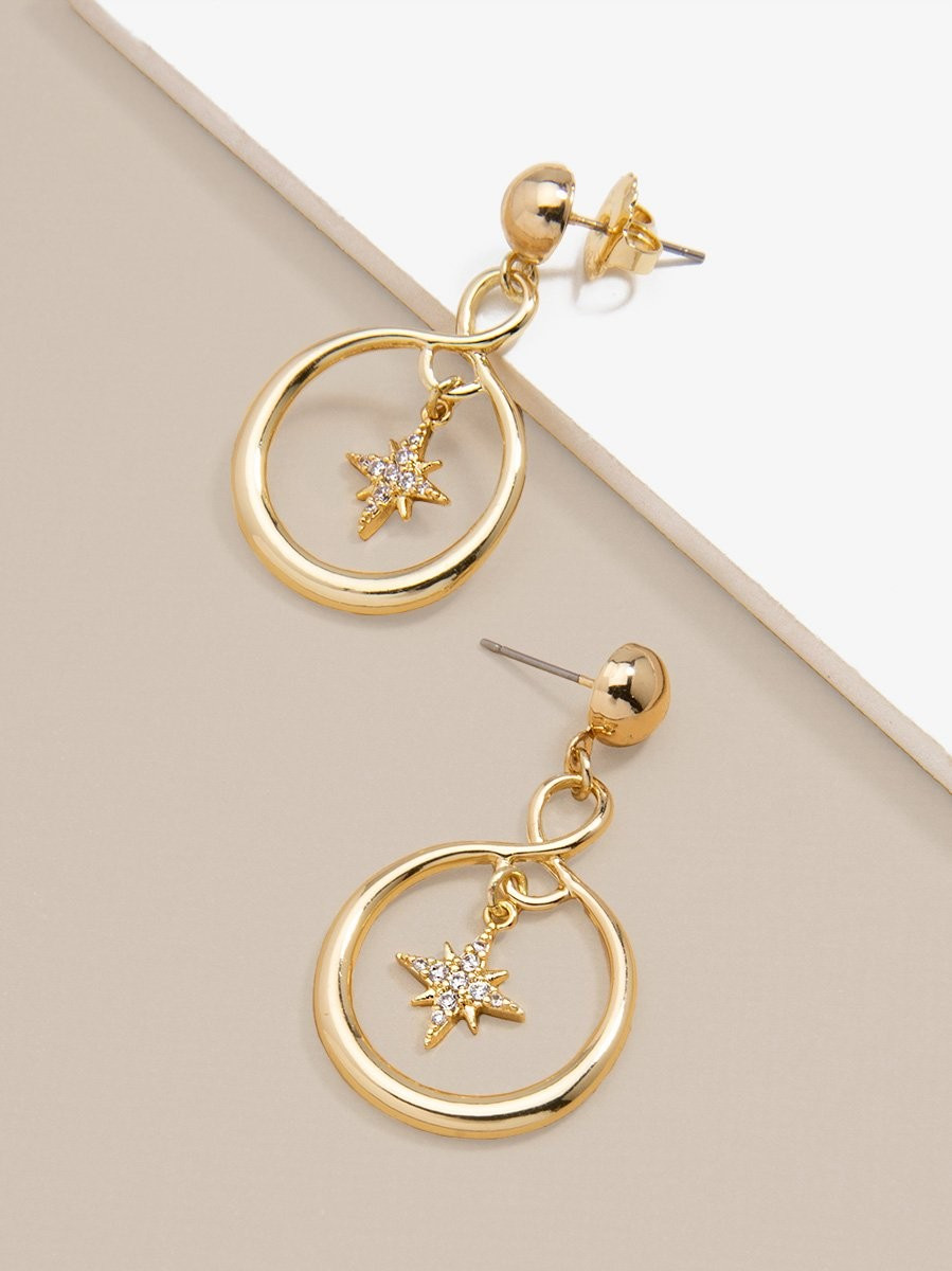 Make A Wish Crystal Drop Earring | ZENZII