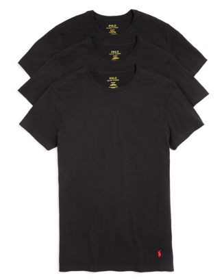 Polo Ralph Lauren Slim Fit Crewneck Undershirt, Pack of 3  | Bloomingdale's Men | Bloomingdale's (US)